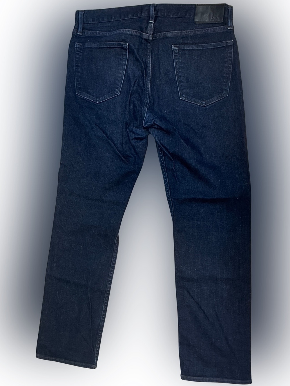 Ralph Lauren Straight-Leg Dark Indigo Jeans Black Label ~ 32x30